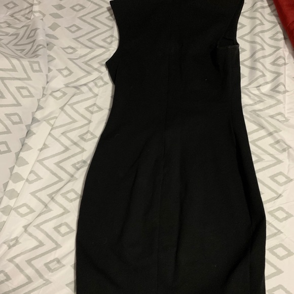 Black bodycon dress with gems/beading - Picture 2 of 2